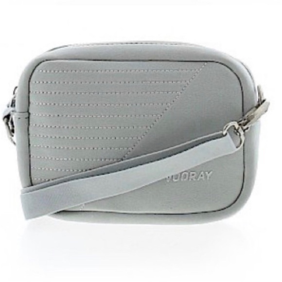 VOORAY Gray Sidekick Crossbody Moto Travel Neoprene Weather-Resistant BRAND NEW - Picture 3 of 9